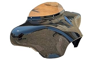 Amazon.com: QK Racing For Harley Softail Deluxe Vivid Black